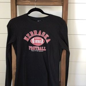 Nebraska. Football Long Sleeve T-shirt